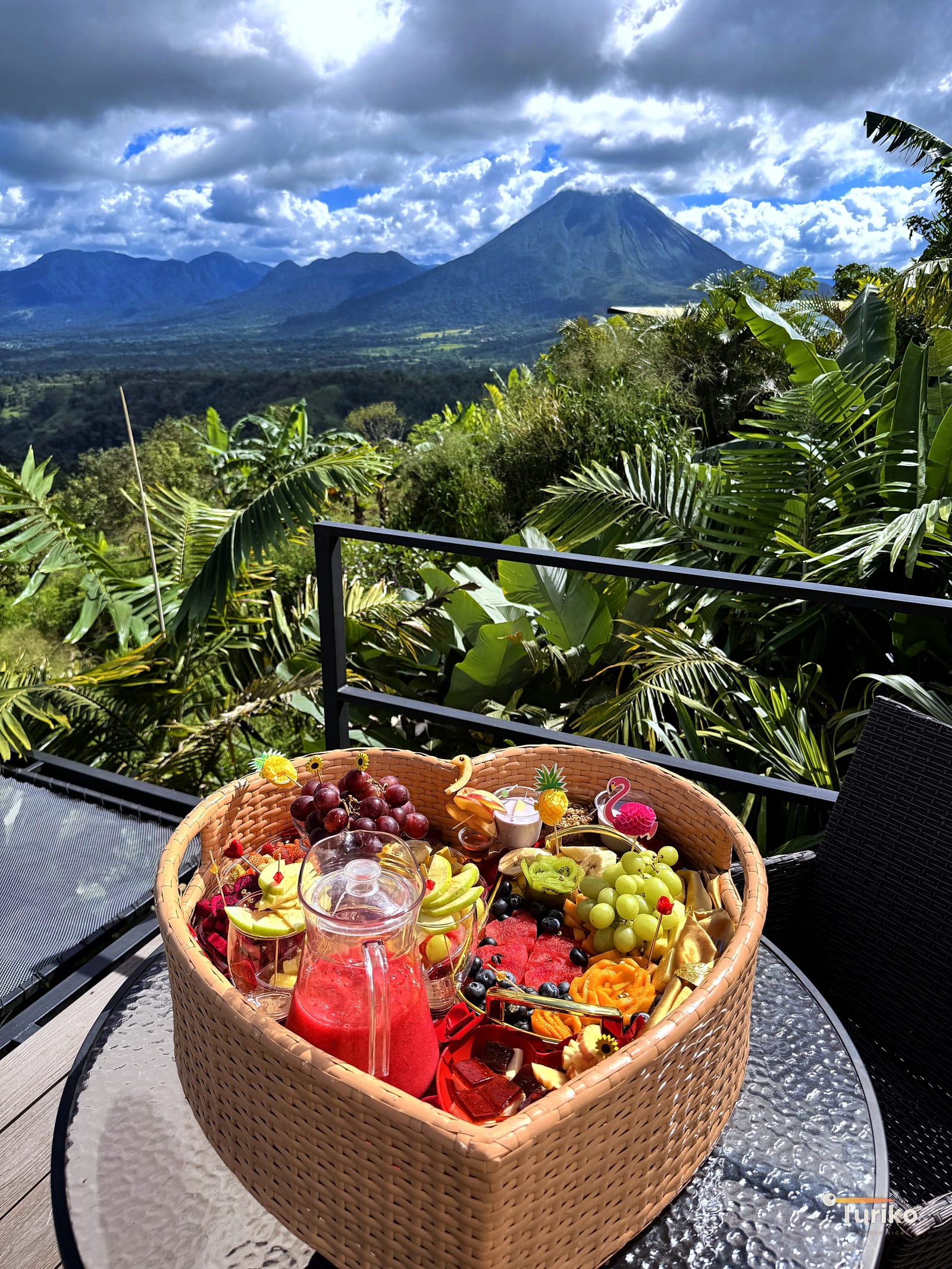Bandeja de corazón